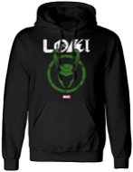 Mikina Marvel Loki 2: Distressed Logo - pánská mikina L  - Mikina