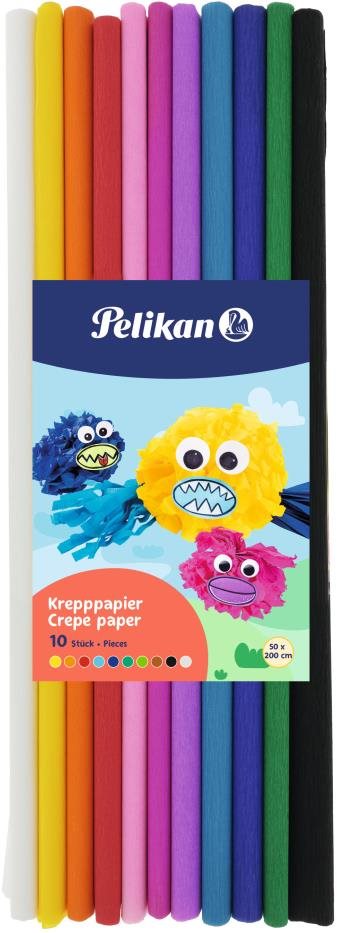 PELIKAN 50 x 200 cm, többszínű - 10 darabos csomag