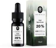 Hemnia Full Spectrum CBD Konopný olej 20%, 2000 mg, 10 ml - Oil
