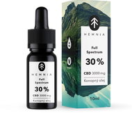 Hemnia Full Spectrum CBD Konopný olej 30%, 3000 mg, 10 ml - Oil