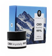 Hemnia CBD crystals 99%, 1000 mg - CBD