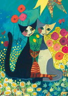 HEYE Metallic Flower Bed Puzzle 1000 pieces - Jigsaw Puzzle