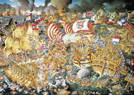 HEYE Puzzle Battle of Trafalgar 2000 pieces - Jigsaw Puzzle