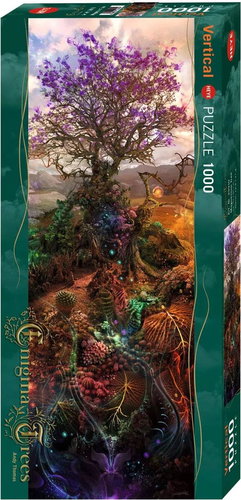 HEYE Vertical Puzzle Enigma Trees: Magnesium Tree 1000 pieces - Jigsaw Puzzle - Main image