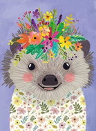 HEYE Puzzle Floral Friends: the Merry Hedgehog 500 pieces - Jigsaw Puzzle