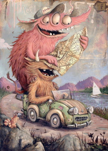 HEYE Puzzle Zozoville: Trip 2000 pieces - Jigsaw Puzzle - Main image