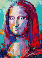 HEYE Voka Puzzle: Mona Lisa 1000 pieces - Jigsaw Puzzle