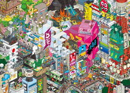 HEYE Puzzle Pixorama: Tokyo Quest 1000 pieces - Jigsaw Puzzle