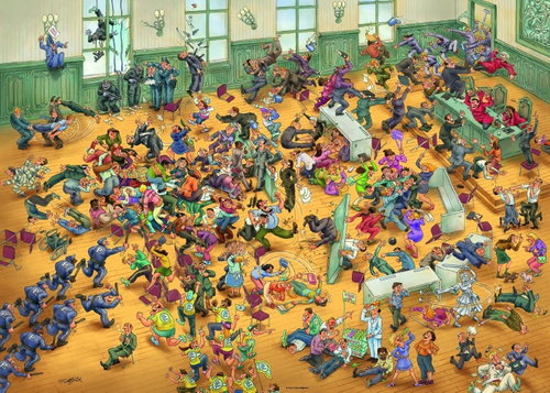 HEYE Puzzle Justice for all! 1000 pieces - Jigsaw Puzzle - Main image
