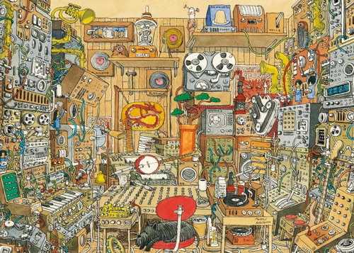HEYE Puzzle Music Maniac 1000 pieces - Jigsaw Puzzle - Main image