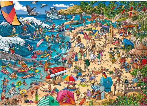 HEYE Puzzle Seashore 1000 pieces - Jigsaw Puzzle - Main image