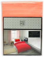 HOME ELEMENTS bavlněné saténové povlečení The Balayage Collection - červená 140 × 200 70 × 90 cm - Bed Linen