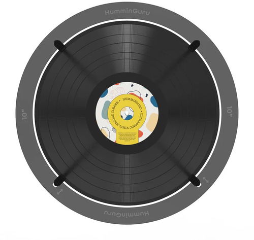 HumminGuru adaptér pro 10“ LP - Čistič LP desek - Hlavní obrázek