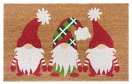 Hanse Home 105674 Rohožka 3 vánoční trpaslíci 45 × 75 cm - Rohožka