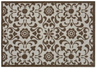 Protiskluzová Deko 105359 Beige Cream 50 × 70 cm - Rohožka