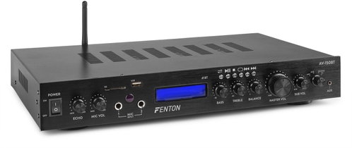 Fenton AV-150BT 5-Channel Home Cinema Amplifier with Bluetooth, USB, SD Card - HiFi Amplifier - Main image