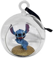 Christmas Inspiration Disney Glass Open Ball 3D Figurine Stitch - Christmas Ornaments