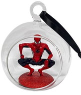 Christmas Inspiration Marvel Glass Open Ball 3D Spider Man Figure - Christmas Ornaments