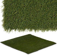 Hillvert Artificial grass for balcony terrace, soft 30 mm 20/10 cm 100 × 100 cm - Artificial Grass