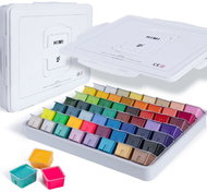 HIMI Jelly Cup Gouache Set 56 Colours, White Case Edition - Gouache Paints