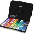 HIMI Twin Cup Gouache Set 112 Colours, Black Edition