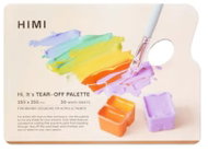 HIMI Tear-off Palette - 30 sheets - 355×255mm, hand-held version - Painter’s Palette