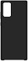 Hishell Premium Liquid Silicone für Samsung Galaxy Note 20 schwarz - Handyhülle