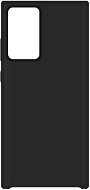 Hishell Premium Liquid Silicone Samsung Galaxy Note 20 Ultra 5G fekete tok - Telefon tok