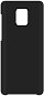Hishell Premium Liquid Silicone für Xiaomi Redmi Note 9 Pro - schwarz - Handyhülle