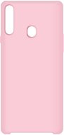 Hishell Premium Liquid Silicone Samsung Galaxy A20s rózsaszín tok - Telefon tok