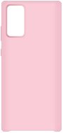 Hishell Premium Liquid Silicone Samsung Galaxy Note 20 rózsaszín tok - Telefon tok
