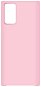 Hishell Premium Liquid Silicone Samsung Galaxy Note 20 rózsaszín tok - Telefon tok