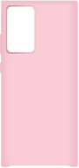 Hishell Premium Liquid Silicone for Samsung Galaxy Note 20 Ultra 5G, Pink - Phone Cover