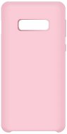 Hishell Premium Liquid Silicone for Samsung Galaxy S10e, Pink - Phone Cover