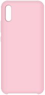 Hishell Premium Liquid Silicone for Xiaomi Redmi 9A, Pink - Phone Cover