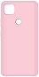 Hishell Premium Liquid Silicone for Xiaomi Redmi 9C, Pink - Phone Cover