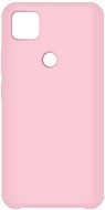 Hishell Premium Liquid Silicone für Xiaomi Redmi 9C - pink - Handyhülle