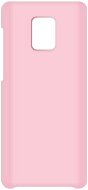 Hishell Premium Liquid Silicone für Xiaomi Redmi Note 9 Pro pink - Handyhülle