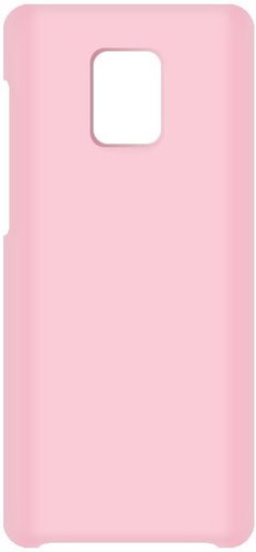 Hishell Premium Liquid Silicone for Xiaomi Redmi Note 9 Pro, Pink - Phone Cover - Main image