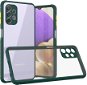 Hishell zweifarbige transparente Hülle für Galaxy A32 4G grün - Handyhülle