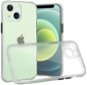 Hishell zweifarbige klare Hülle für iPhone 13 mini weiß - Handyhülle