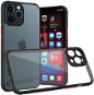 Hishell Two Colour Clear Case for iphone 13 Pro Max Black - Phone Cover