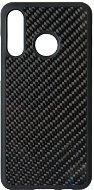 Hishell Premium Carbon for Huawei P30 Lite, Black - Phone Cover