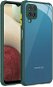 Hishell two colour clear case for Galaxy M12 green - Kryt na mobil