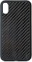 Hishell Premium Carbon for iPhone Xr, Black - Phone Cover