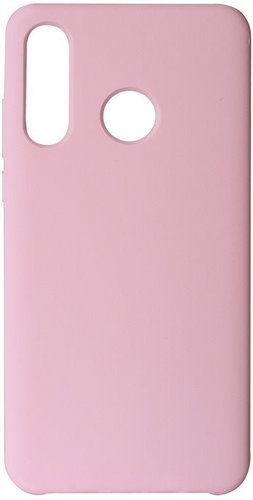 Hishell Premium Liquid Silicone for Huawei P30 Lite, Pink - Phone Cover - Main image