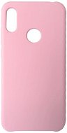 Phone Cover Hishell Premium Liquid Silicone for HUAWEI Y6 (2019), Pink - Kryt na mobil