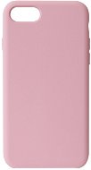 Hishell Premium Liquid Silicone na iPhone 7/8/SE 2020 ružový - Kryt na mobil