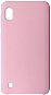 Telefon tok Hishell Premium Liquid Silicone Samsung Galaxy A10 rózsaszín tok - Kryt na mobil
