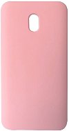 Hishell Premium Liquid Silicone for Xiaomi Redmi 8A, Pink - Phone Cover